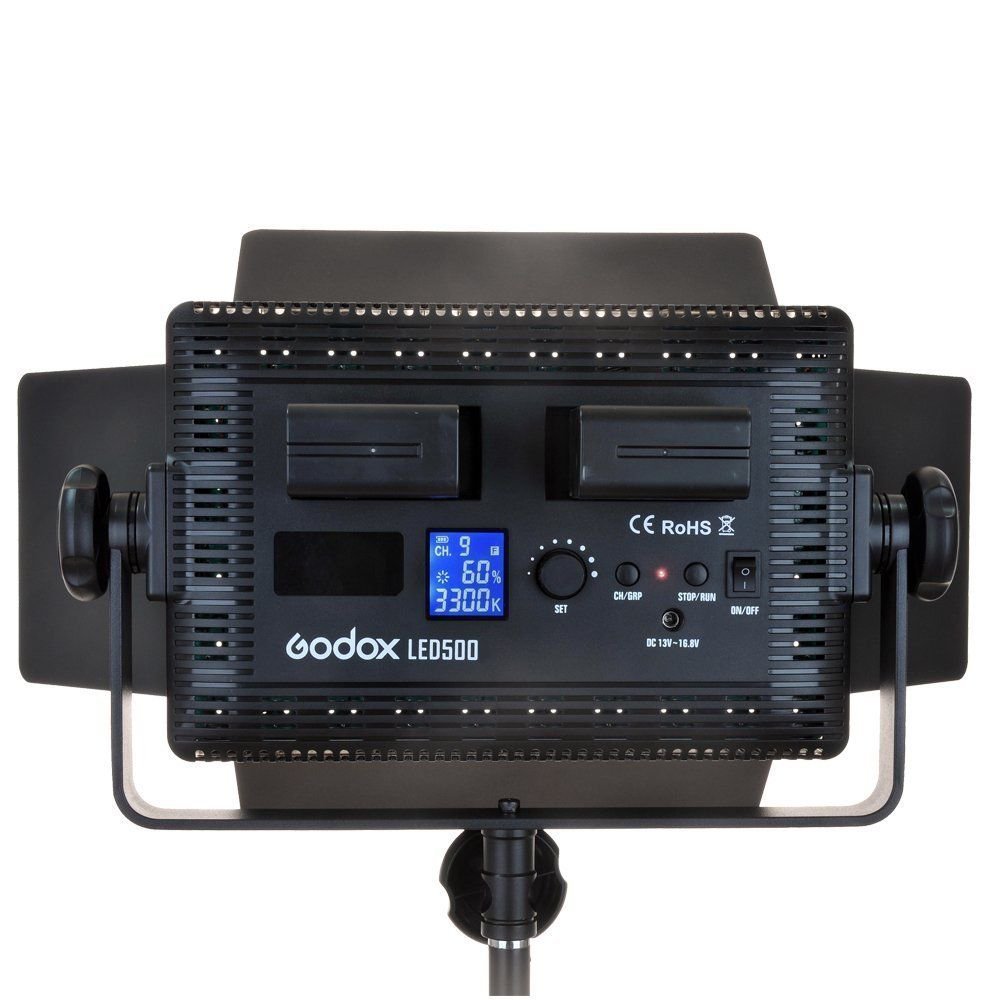 Godox LED 500C (žuto/beli) + Visico LS-8005 (Air Cushion) stativ - 3